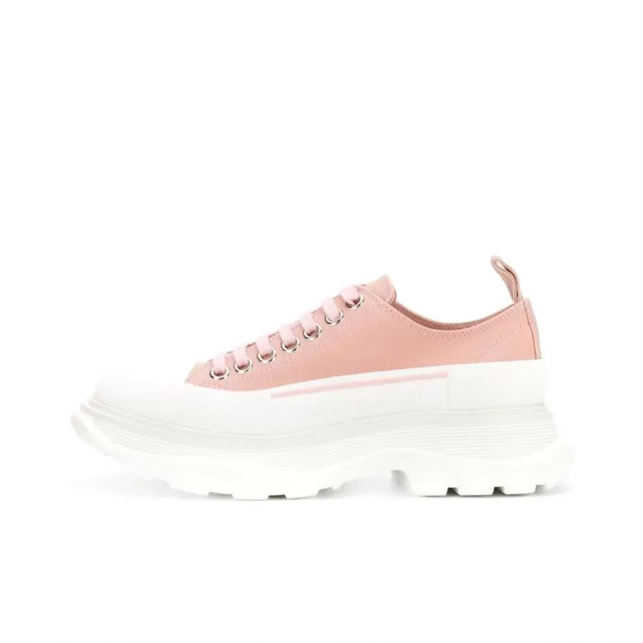 Alexander McQueen Tread Slick Platform Canvas Sneaker Collection — QC