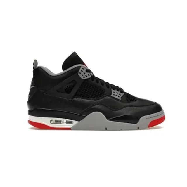 Air Jordan 4 Black Sneakers — QC