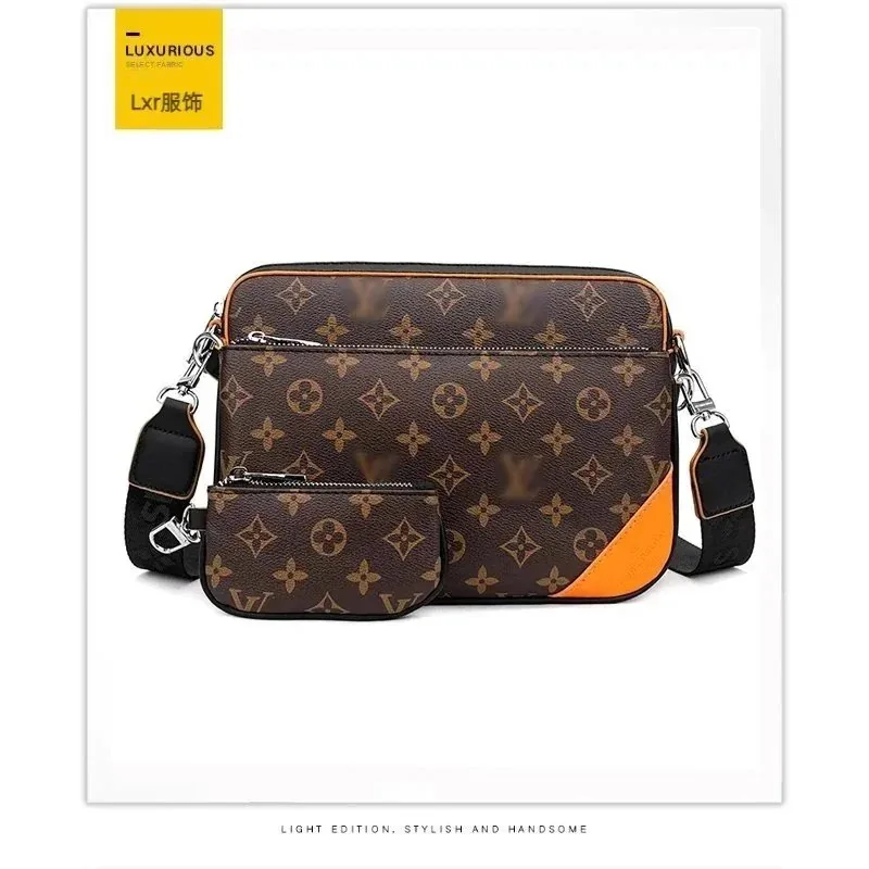 Vintage Patterned Crossbody Bag Set — Photo 3