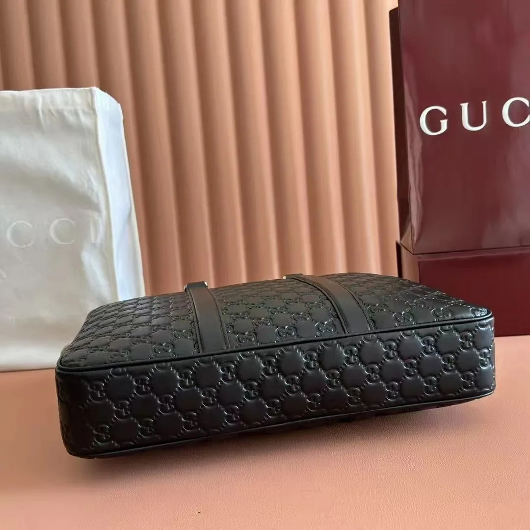 Gucci Printed Briefcase — Zdjęcie 9
