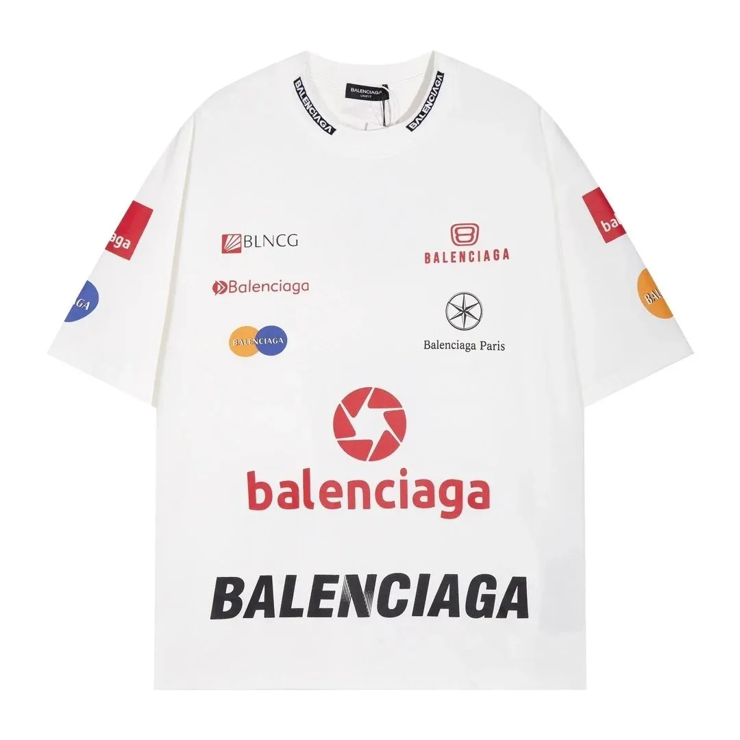 Balenciaga Logo Print T-Shirt Collection — Photo 8
