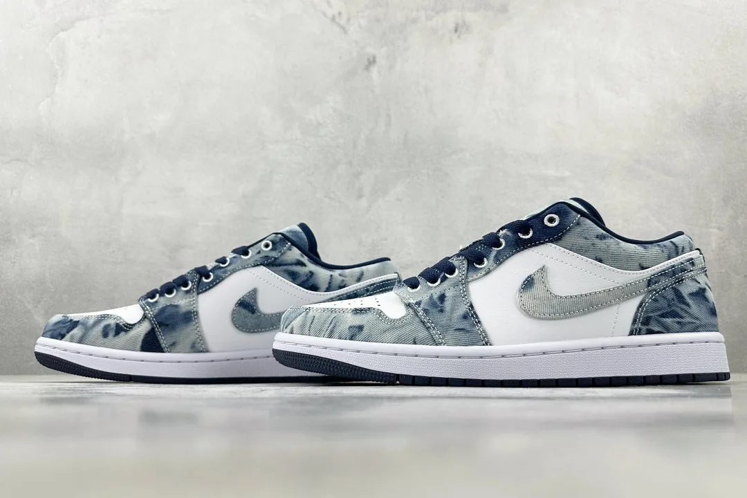 Air Jordan 1 Low Washed Denim — photo 5