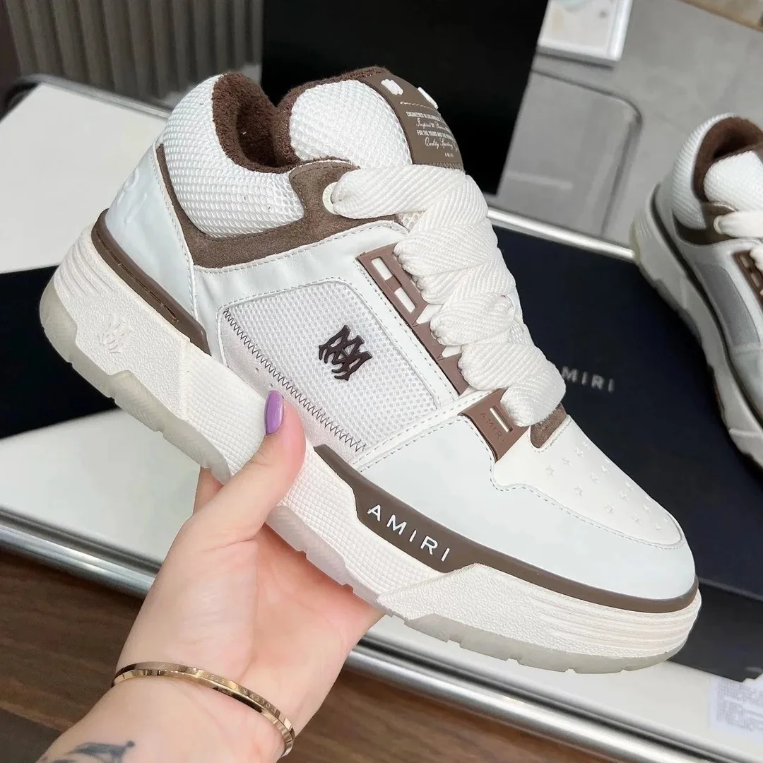 Amiri MA-1 Black White Sneakers — QC