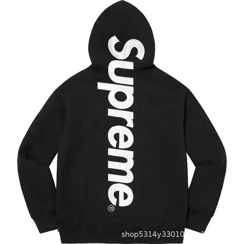 Letter Embroidered Streetwear Sweatshirt — Photo 14