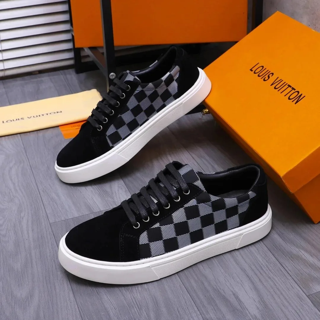 Louis Vuitton Brown Trainers — QC