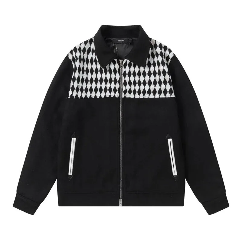 Amiri Brown Eagle Baseball Jacket — QC
