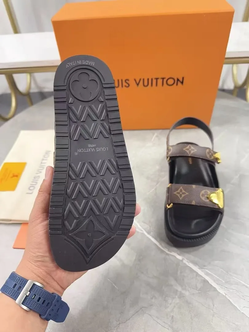 Leather Slides — photo 3