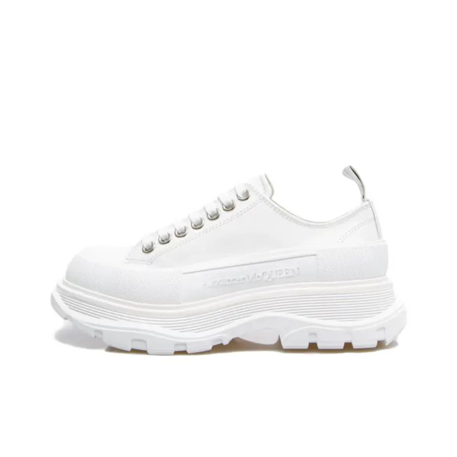 Alexander McQueen Tread Slick Platform Canvas Sneaker Collection — QC