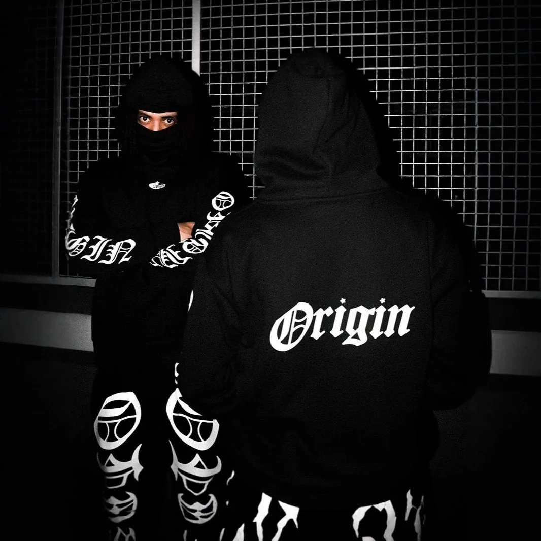 Y2K Letter Print Hoodie — Photo 3