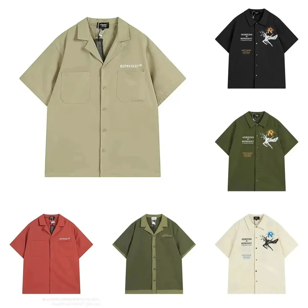 Letter Collar Shirt