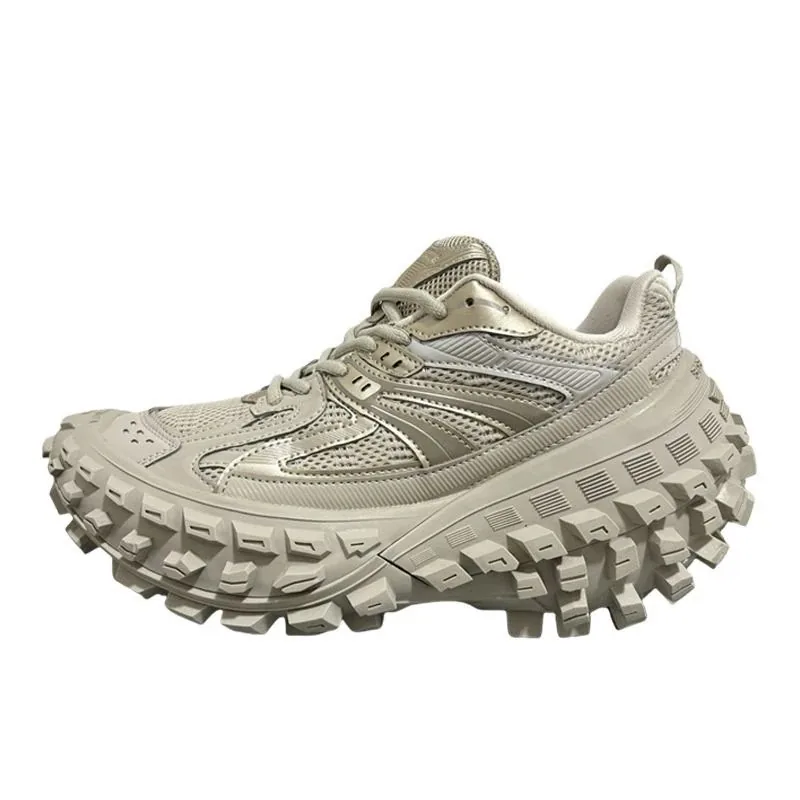 Balenciaga Defender Tire-Sole Dad Shoes — QC