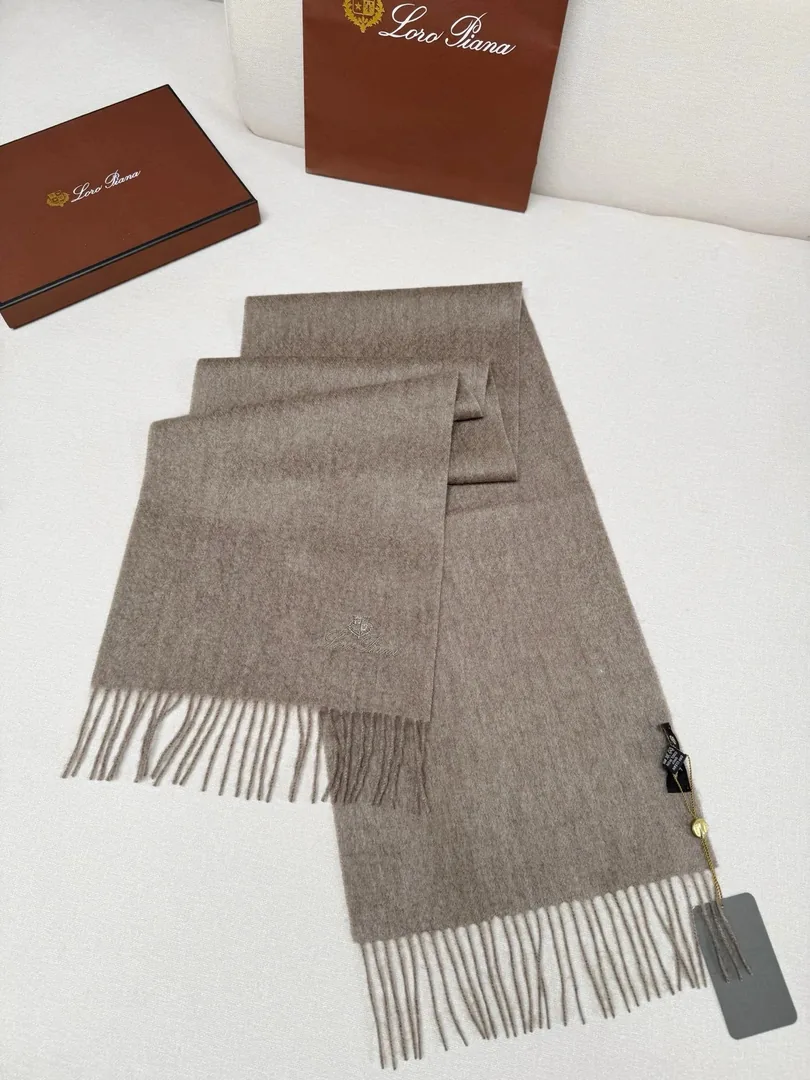 Loro Piana Ripple Cashmere Scarf — photo 12