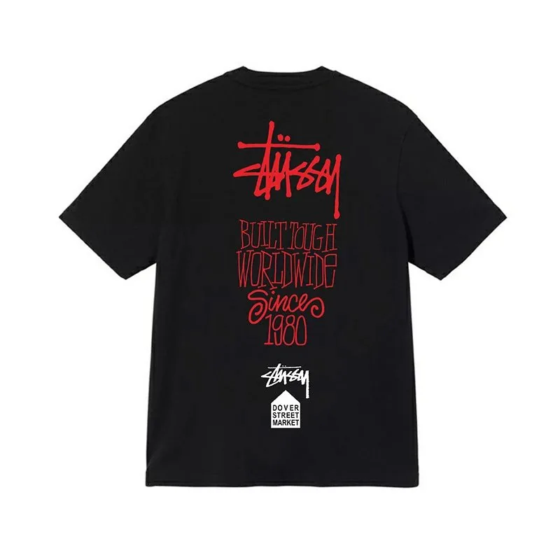 Stussy Black Short-Sleeve T-Shirt — photo 8