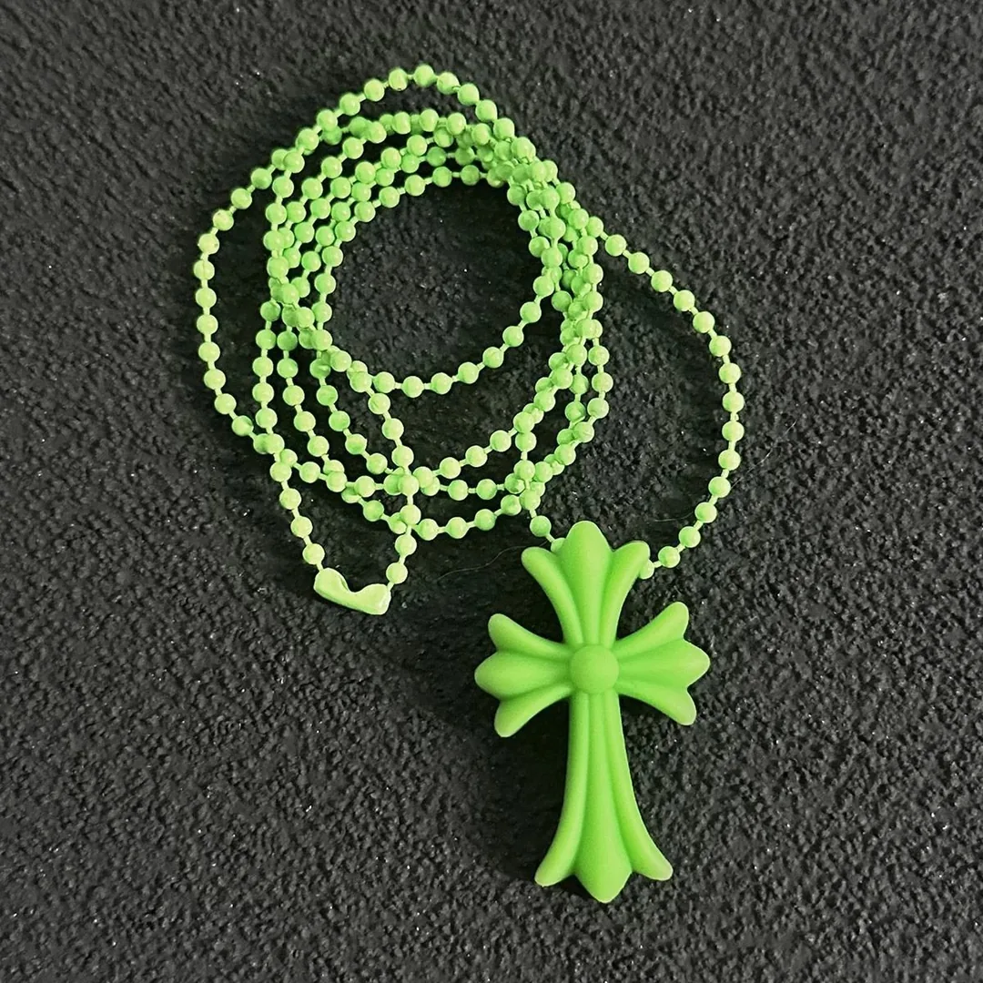 Chrome Hearts Resin Cross Necklace — Photo 10