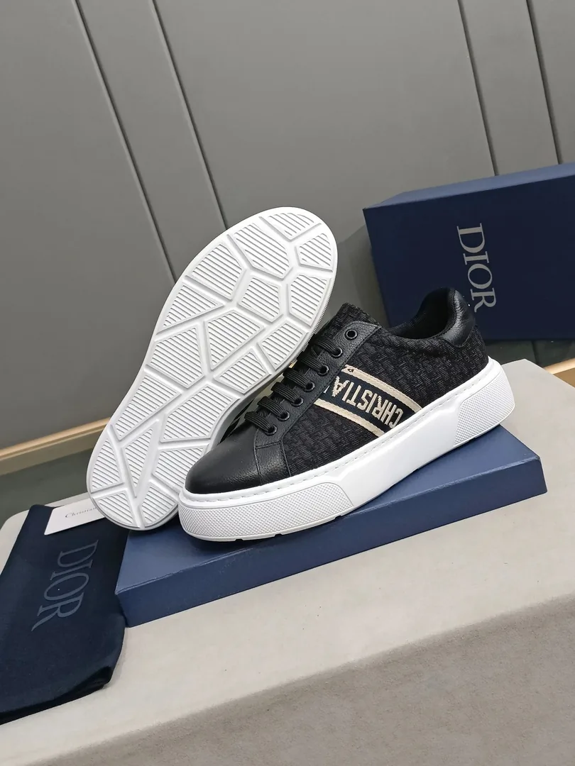Dior Navy White Sneakers — QC