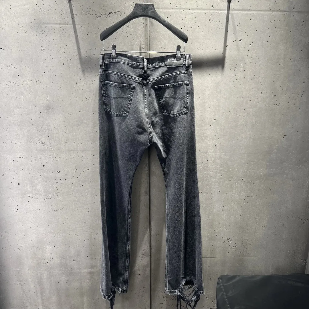 Balenciaga Flared Denim Jeans — Photo 7