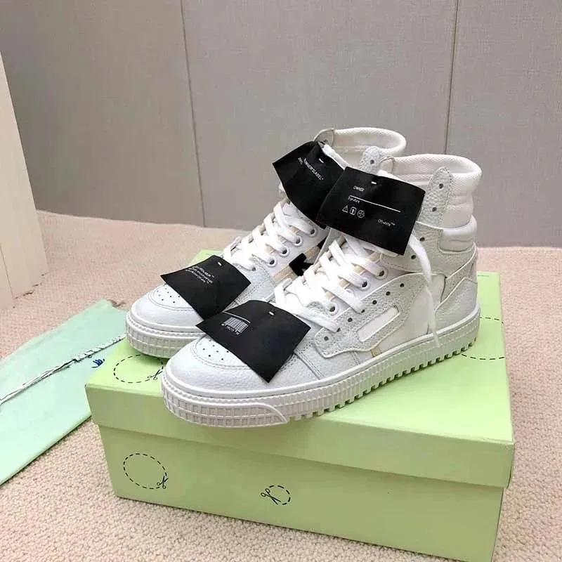 Off-White Off-Court 3.0 White High-Top Lace-Up Sneakers — Photo 12