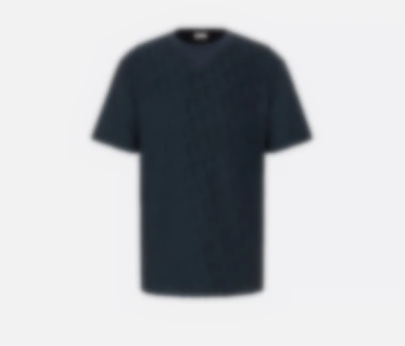 Dior Navy Terry T-Shirt