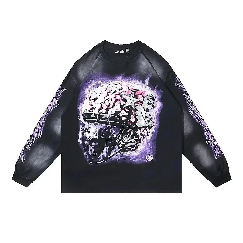 Hellstar Graphic Long Sleeve T-Shirt Collection — QC