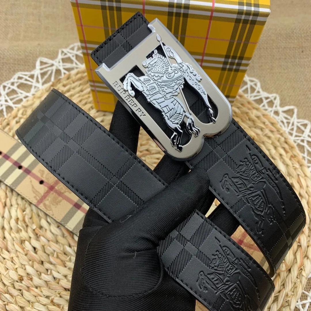 Leather Reversible Letter Belt — photo 2