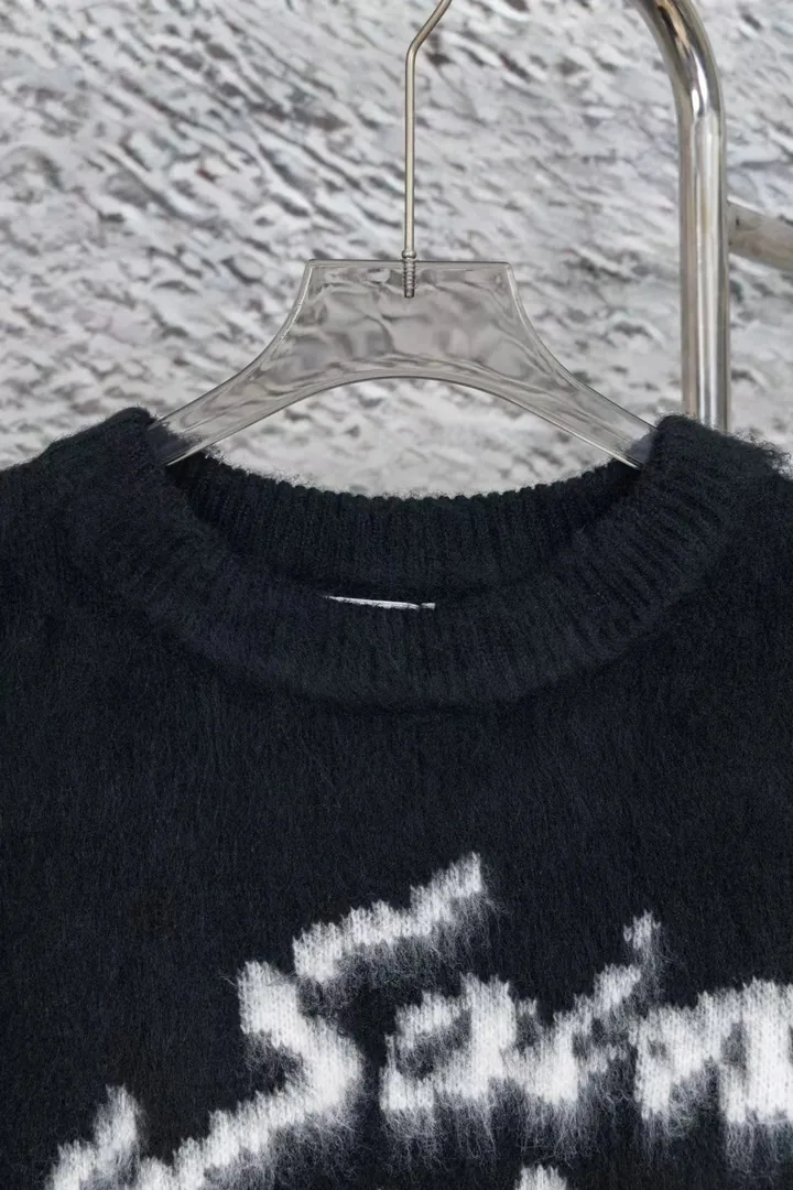 Signature Jacquard Mohair Sweater — QC