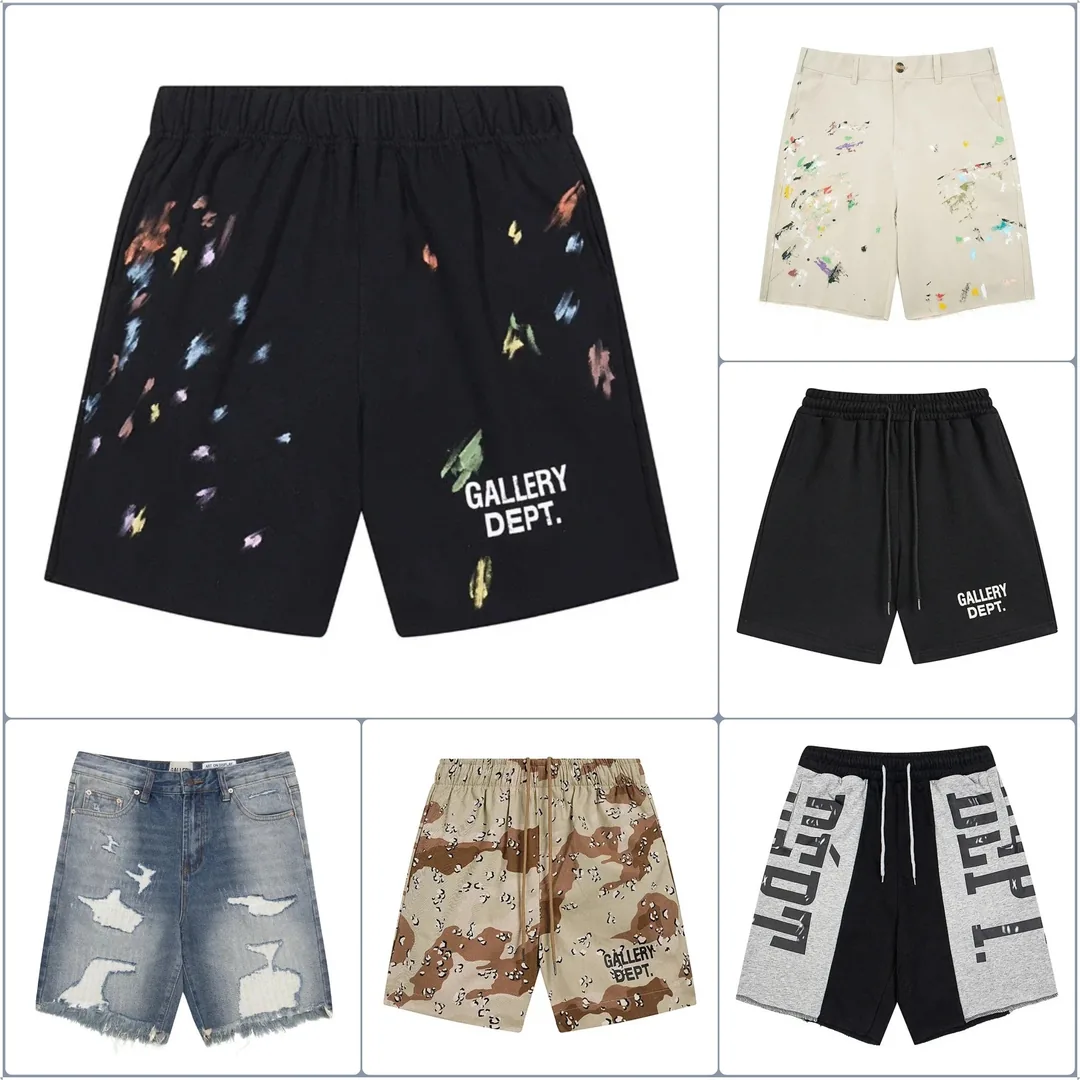 Splatter Print Shorts