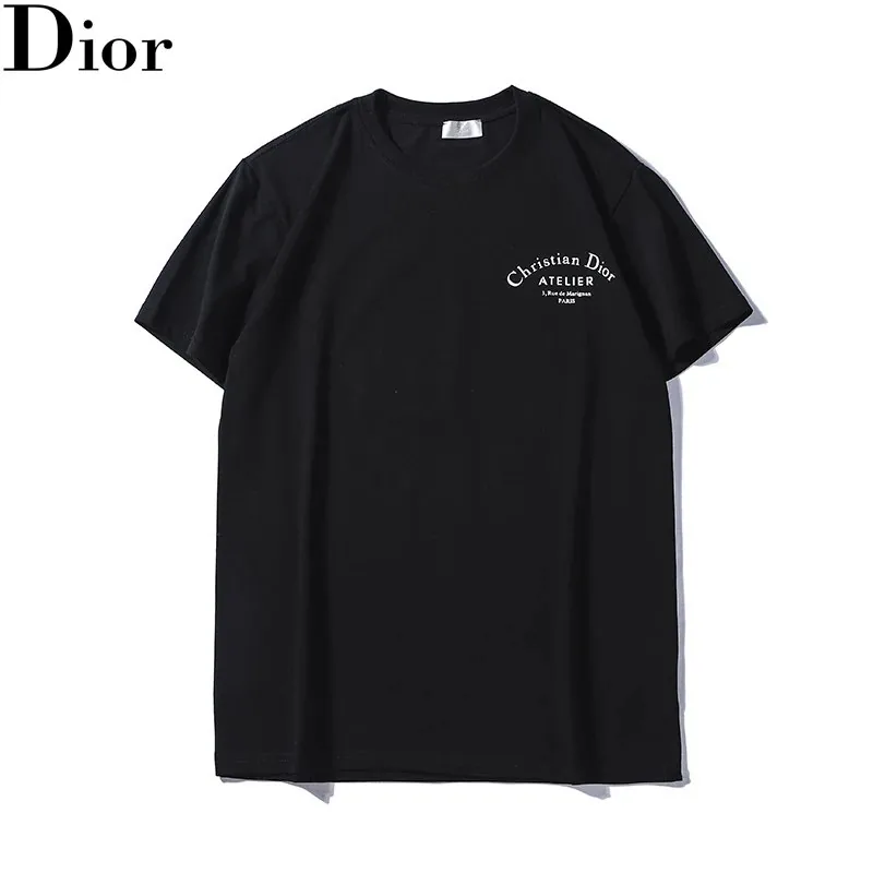 Letter Logo Cotton T-Shirt — QC
