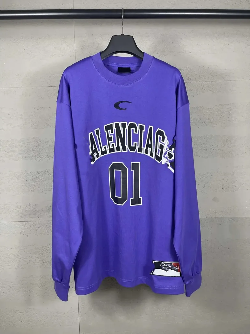 Balenciaga Cotton Long-Sleeve Tee — QC
