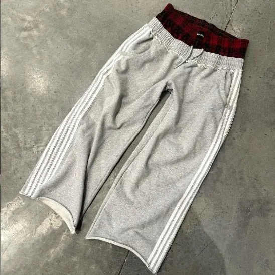 Striped Zip Sweatpants — photo 11