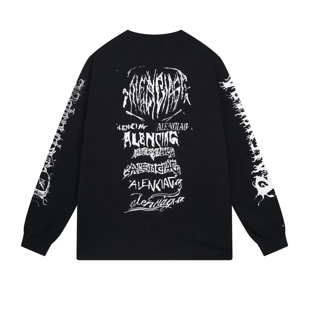 Balenciaga Dragon Year Print Long-Sleeve Tee — Photo 6