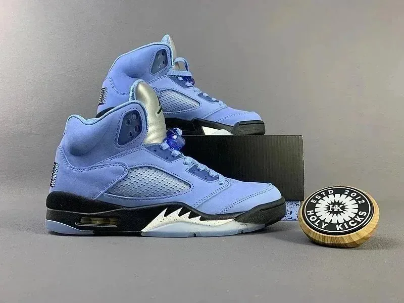 Jordan 5 Black Court Trainers — Photo 8