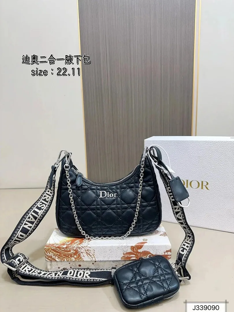 Dior Journey Leather Hobo Bag — photo 8