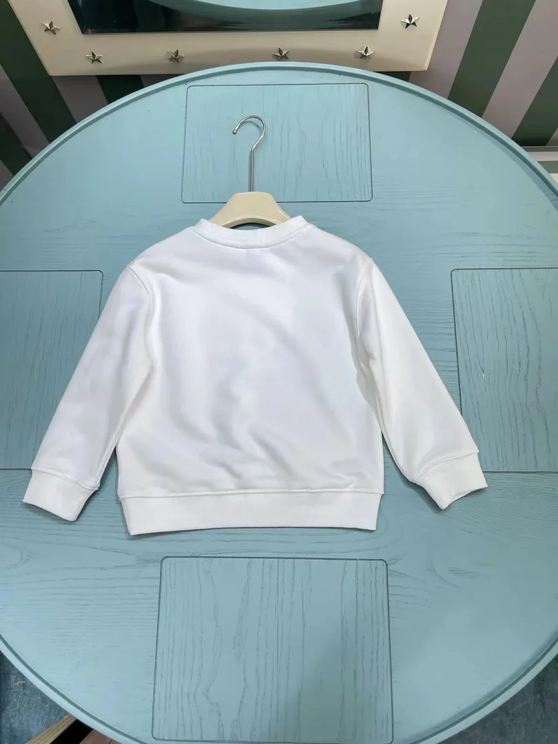 Plaid Embroidered Kids Sweatshirt — Photo 15