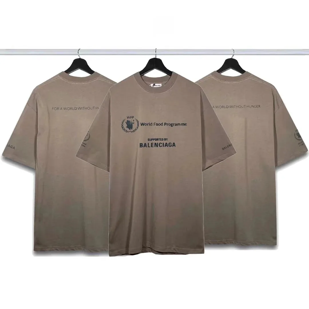 Balenciaga Split Logo Print T-Shirt Collection — QC