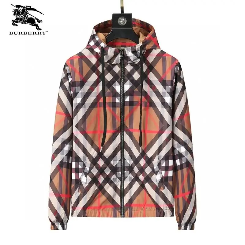 Burberry Vintage Check Panel Track Jacket — Photo 6