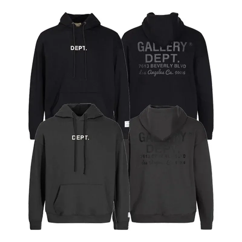 Gallery Dept Print Hooded Hoodie — Photo 4