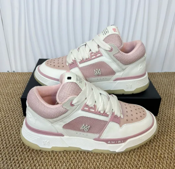 Amiri MA-1 White Grey Puffy Sneakers — QC