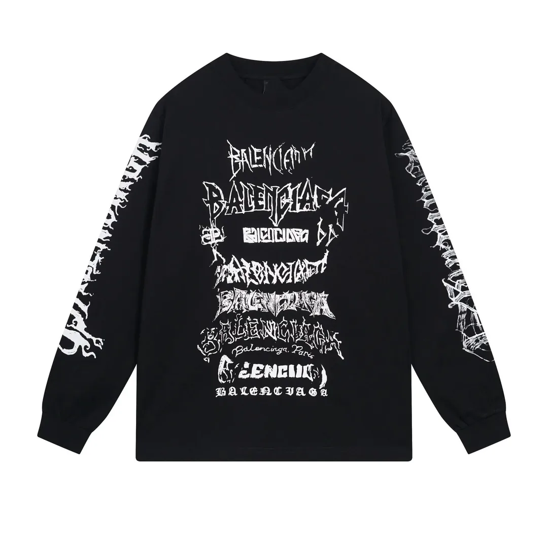Balenciaga Dragon Year Print Long-Sleeve Tee — Photo 11