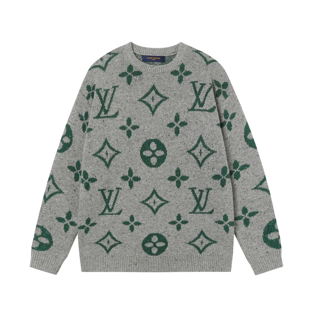 Patterned Knit Sweater — Photo 2