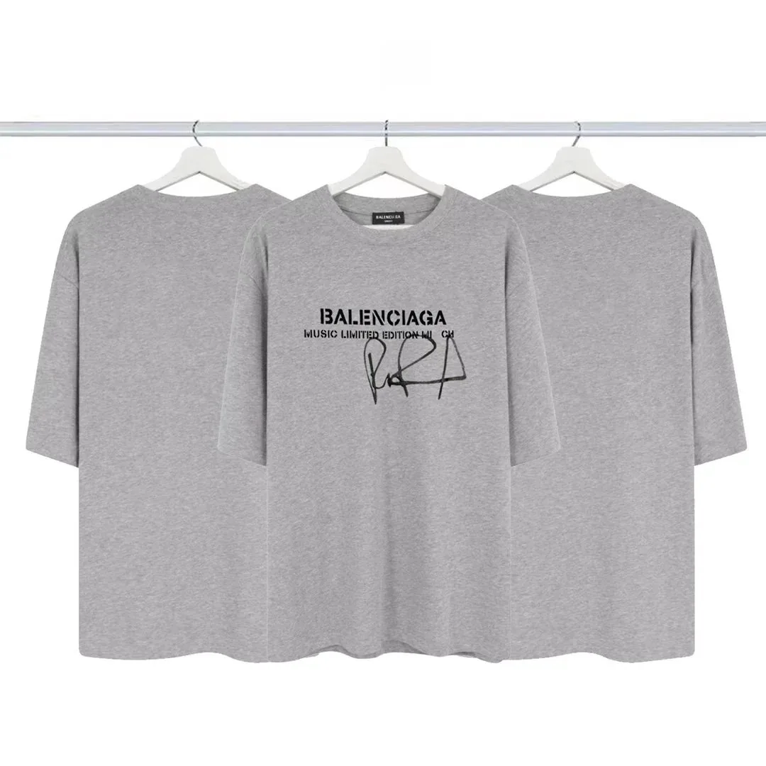 Balenciaga Split Logo Print T-Shirt Collection — QC