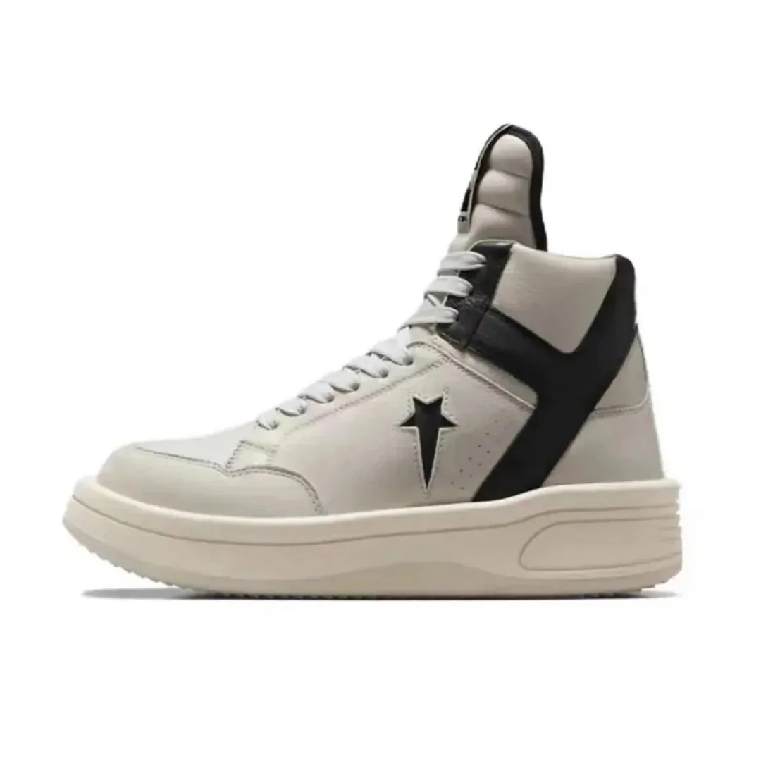Cream Lace-Up Everyday Trainers — Photo 10