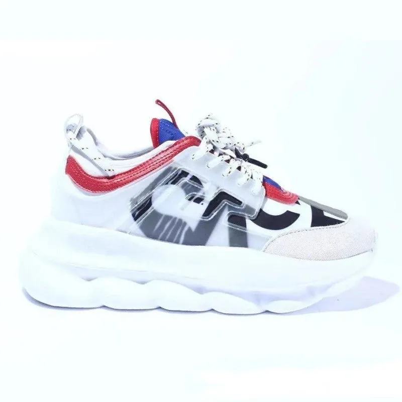 Versace Chain Reaction White Simple Trainers — photo 4