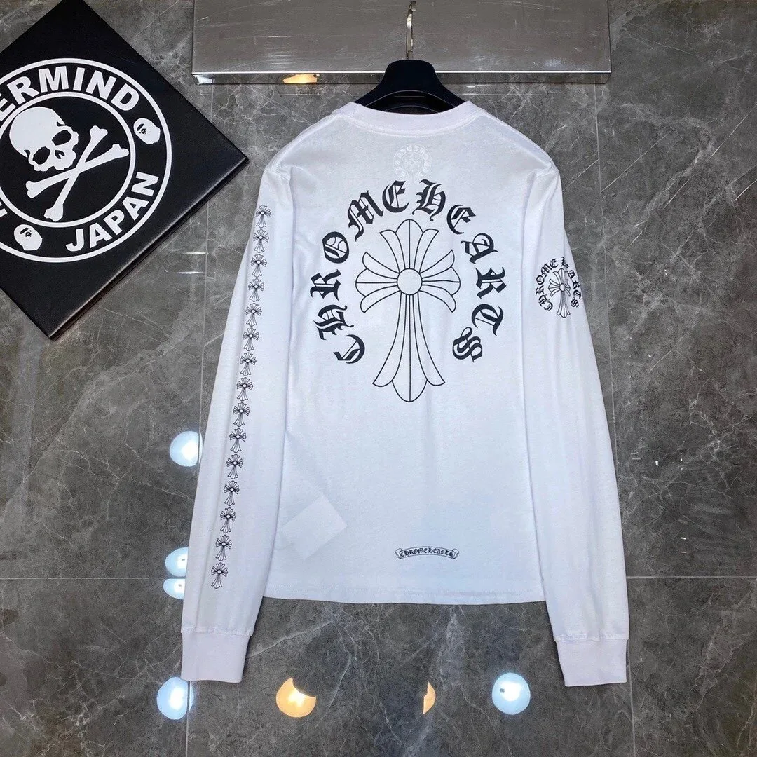 Chrome Hearts Cotton Long-Sleeve Tee — QC