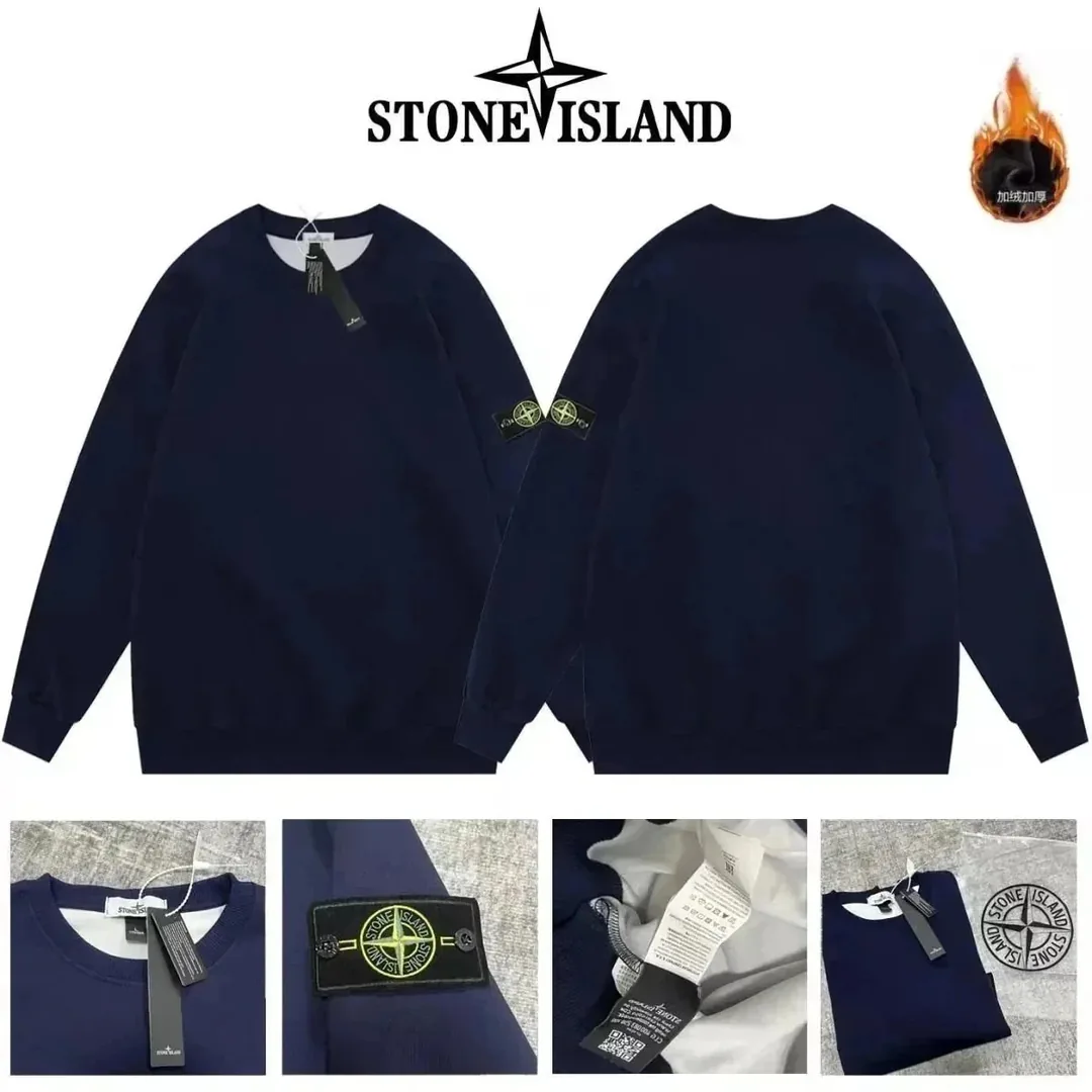 Stone Island Compass Logo Sweatshirt Collection — Photo 5