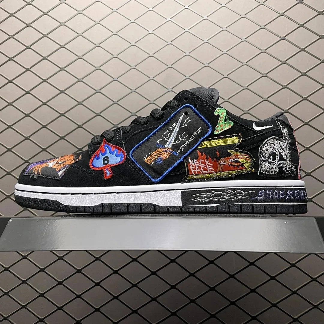 Nike Dunk Low SB Black Neckface