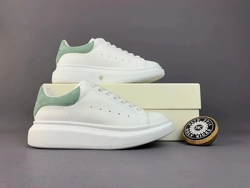 Alexander McQueen Oversized Sneaker White Platform Trainers — Photo 9