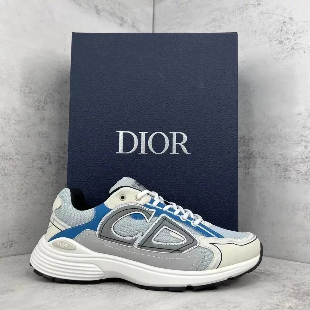 Dior B30 Navy White Sneakers — photo 6
