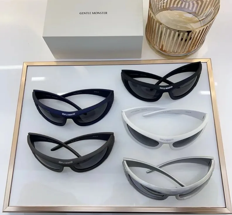 Gentle Monster Wrap Shield Sunglasses — Photo 6