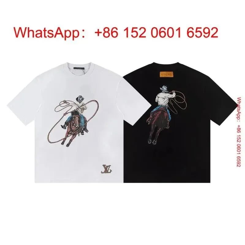 Louis Vuitton Slogan Print T-Shirt Collection — photo 6