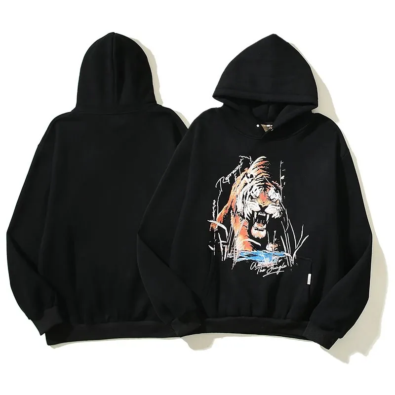 Vintage High Street Racing Hooded Hoodie — Photo 3